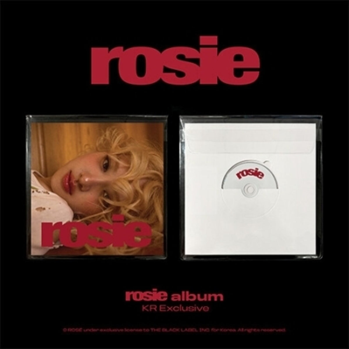 Rosie (Kr Exclusive Ver/First Studio Album)