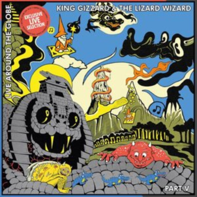 This LP Vinyl is brand new.Format: LP VinylMusic Style: Alternative RockThis item's title is: Live Around The Globe: Part V (Colored LP Vinyl)Artist: King Gizzard & The Lizard WizardLabel: Blind Rope RecordsBarcode: 9006472044864Release Date: 7/11/2025