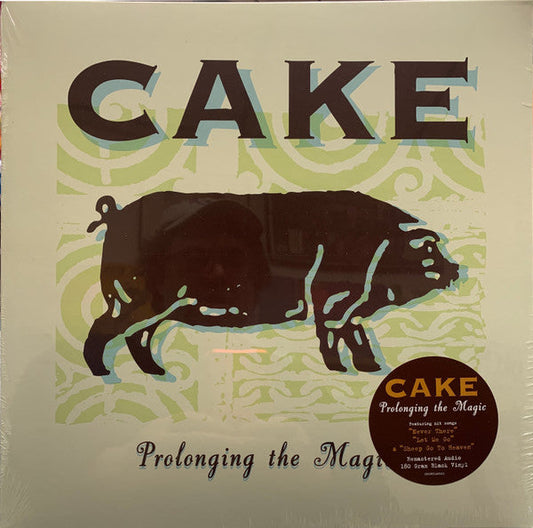 This LP Vinyl is brand new.Format: LP VinylMusic Style: Alternative RockThis item's title is: Prolonging The Magic (180G)Artist: CakeLabel: LEGACYBarcode: 196587140618Release Date: 3/10/2023