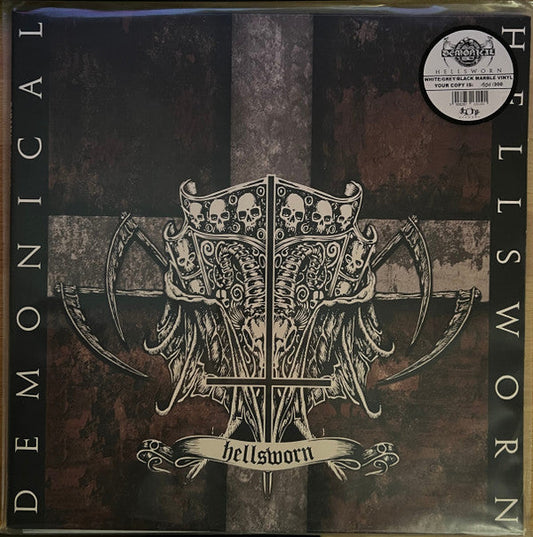 This LP Vinyl is brand new.Format: LP VinylMusic Style: Death MetalThis item's title is: Hellsworn (Limited/White/Grey/Black Marbled LP Vinyl)Artist: DemonicalLabel: AGONIA RECORDSBarcode: 5908287131101Release Date: 12/3/2021
