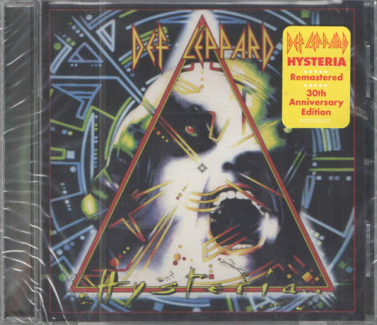This CD is brand new.Format: CDMusic Style: Hard RockThis item's title is: Hysteria (30Th Anniversary Edition)Artist: Def LeppardLabel: UMeBarcode: 602557567014Release Date: 8/4/2017