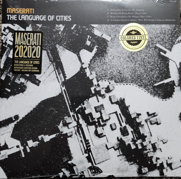 This LP Vinyl is brand new.Format: LP VinylMusic Style: Math RockThis item's title is: Language Of Cities (Anniversary Edition/Crystal Clear W/ Red & Yellow LP Vinyl)Artist: MaseratiLabel: TEMPORARY RESIDENCE LTD.Barcode: 656605335049Release Date: 9/16/2022
