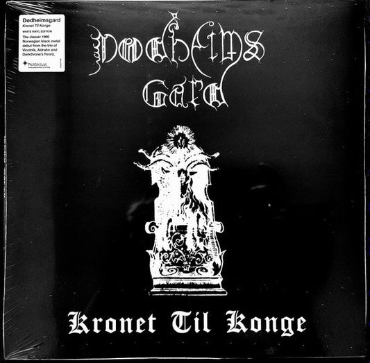 This LP Vinyl is brand new.Format: LP VinylMusic Style: Black MetalThis item's title is: Kronet Til Konge (White LP Vinyl)Artist: DodheimsgardLabel: PeacevilleBarcode: 801056815613Release Date: 6/21/2024