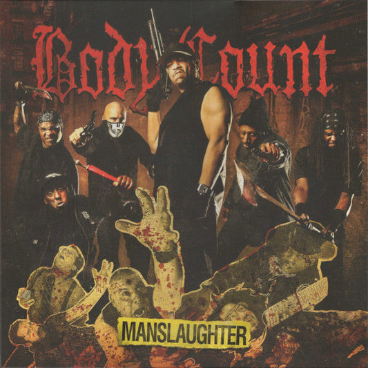 This LP Vinyl is brand new.Format: LP VinylMusic Style: Heavy MetalThis item's title is: Manslaughter (Cloudy Blood Red/Ultra Clear LP Vinyl)Artist: Body CountLabel: SUMERIAN RECORDSBarcode: 810121772218Release Date: 7/7/2023